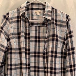 JCREW PLAID SIZE S